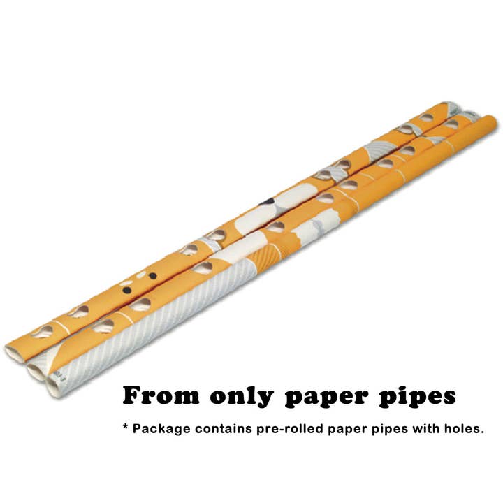 Magnote - Wholesale DIY Craft Kit - PIPEROID animals Dogs Shiba Inu - paper craft kit from Japan