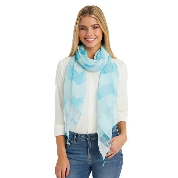 Hand Woven Silk Blended Scarf for wholesale by Blue Pacific