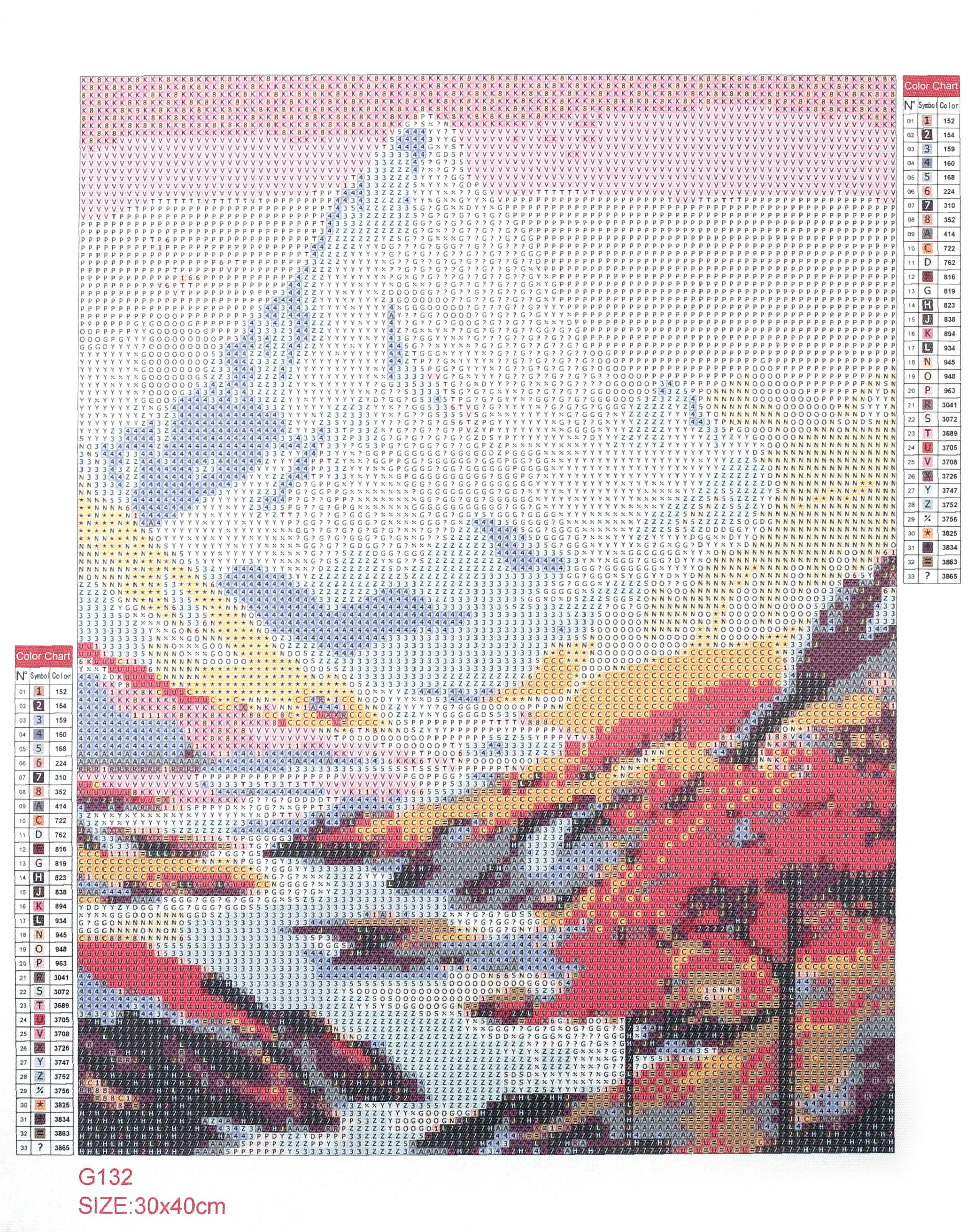 Graine Créative - Wholesale DIY Craft Kit - DIAMOND PAINTING MOUNTAIN 30X40CM1