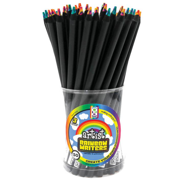 Geddes - Wholesale Pencil - ARTISTS RAINBOW WRITERS 50/TUB