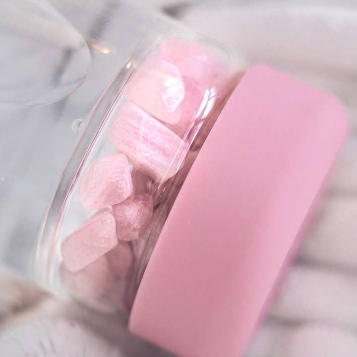 VitaJuwel USA - Vente Bouteilles d'eau - Inu ! ROSE | Bouteille d'eau en cristal DIY9