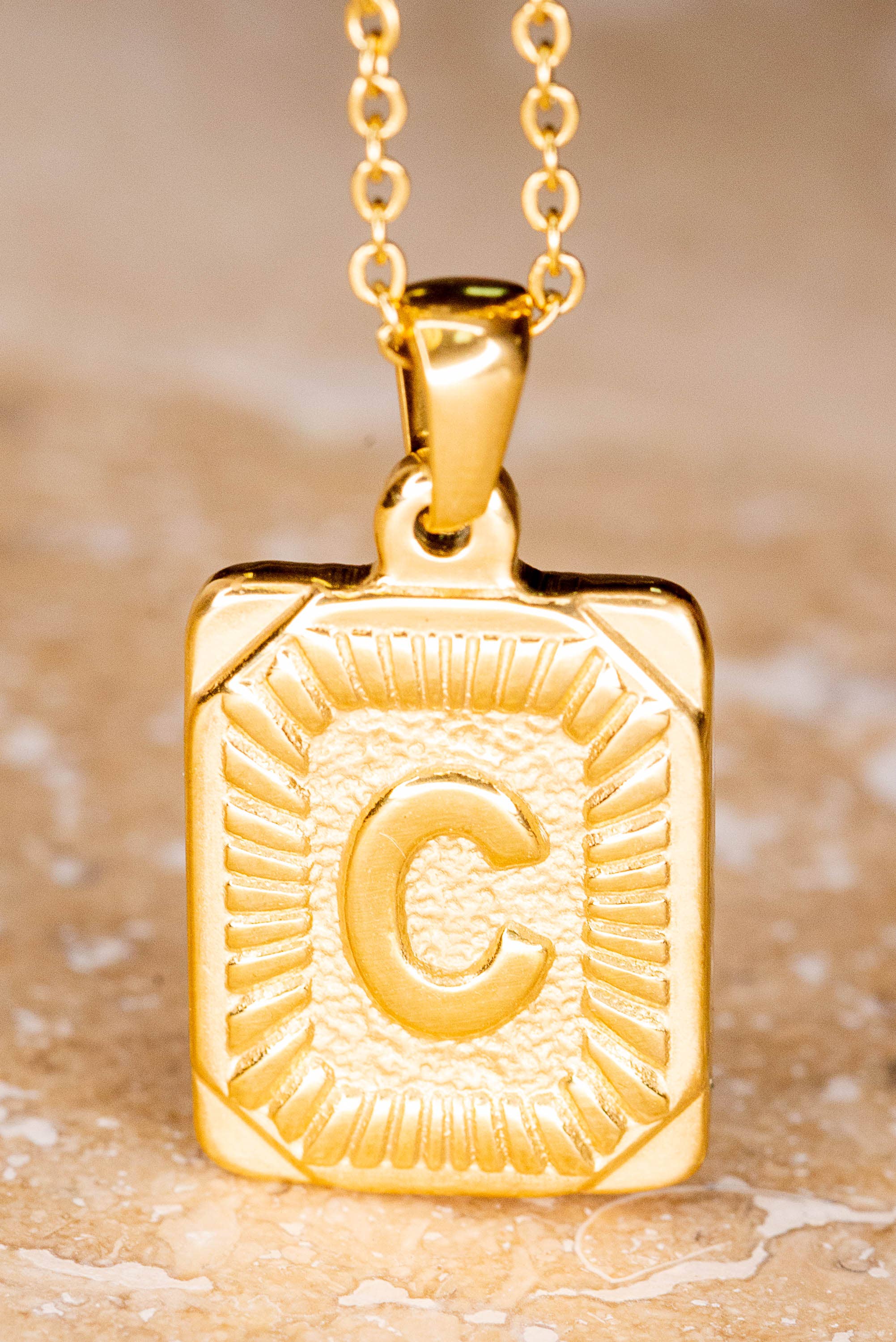 Dylan Designs - Wholesale Pendant/Charm Necklace - Initial Necklace in Gold4