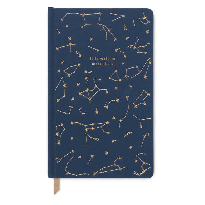 Designworks Ink Bookcloth Journal - Written In The Stars for wholesale by Designworks Collective