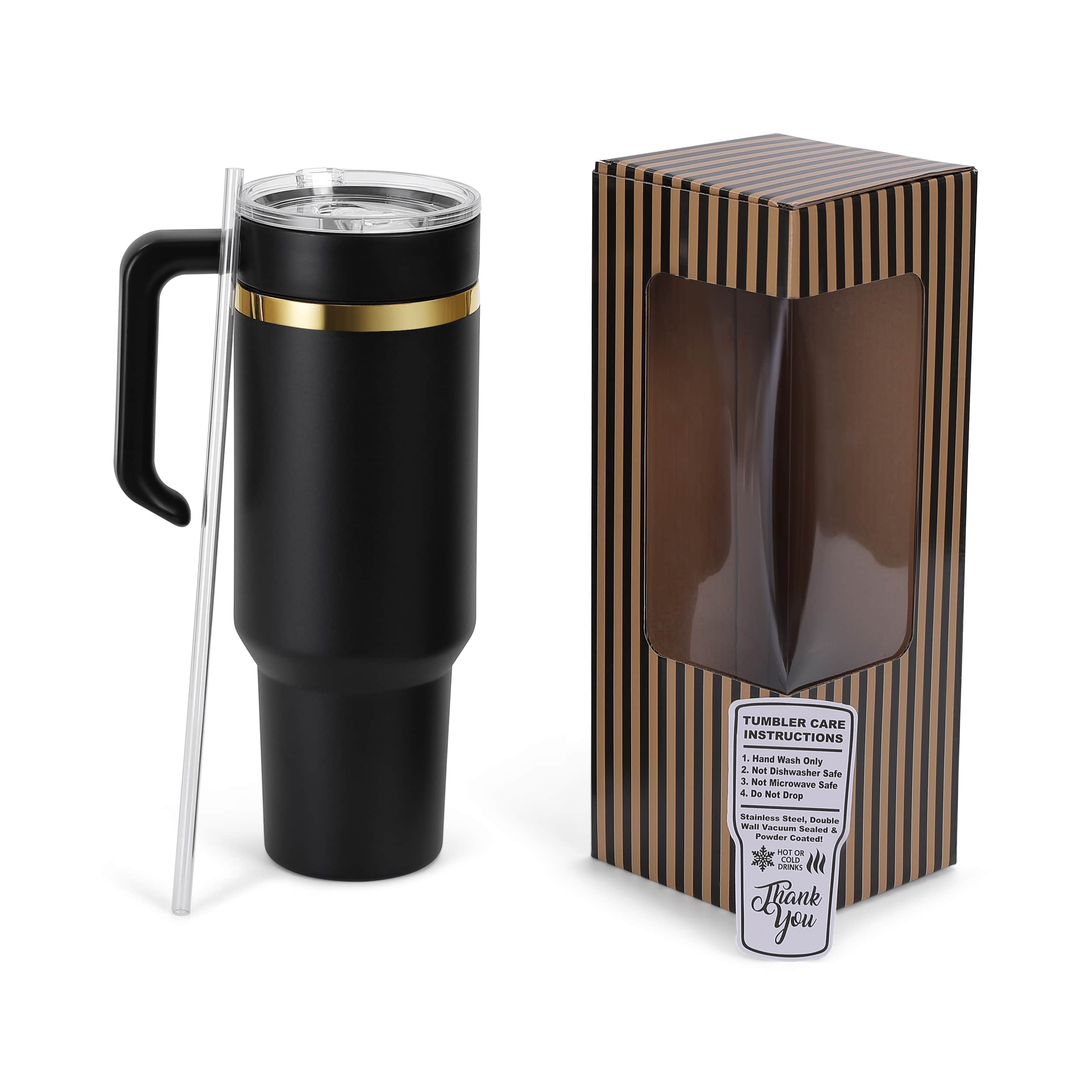 MakerFlo - Wholesale Insulated mug/tumbler - 40oz Gold-Plated Tumbler14