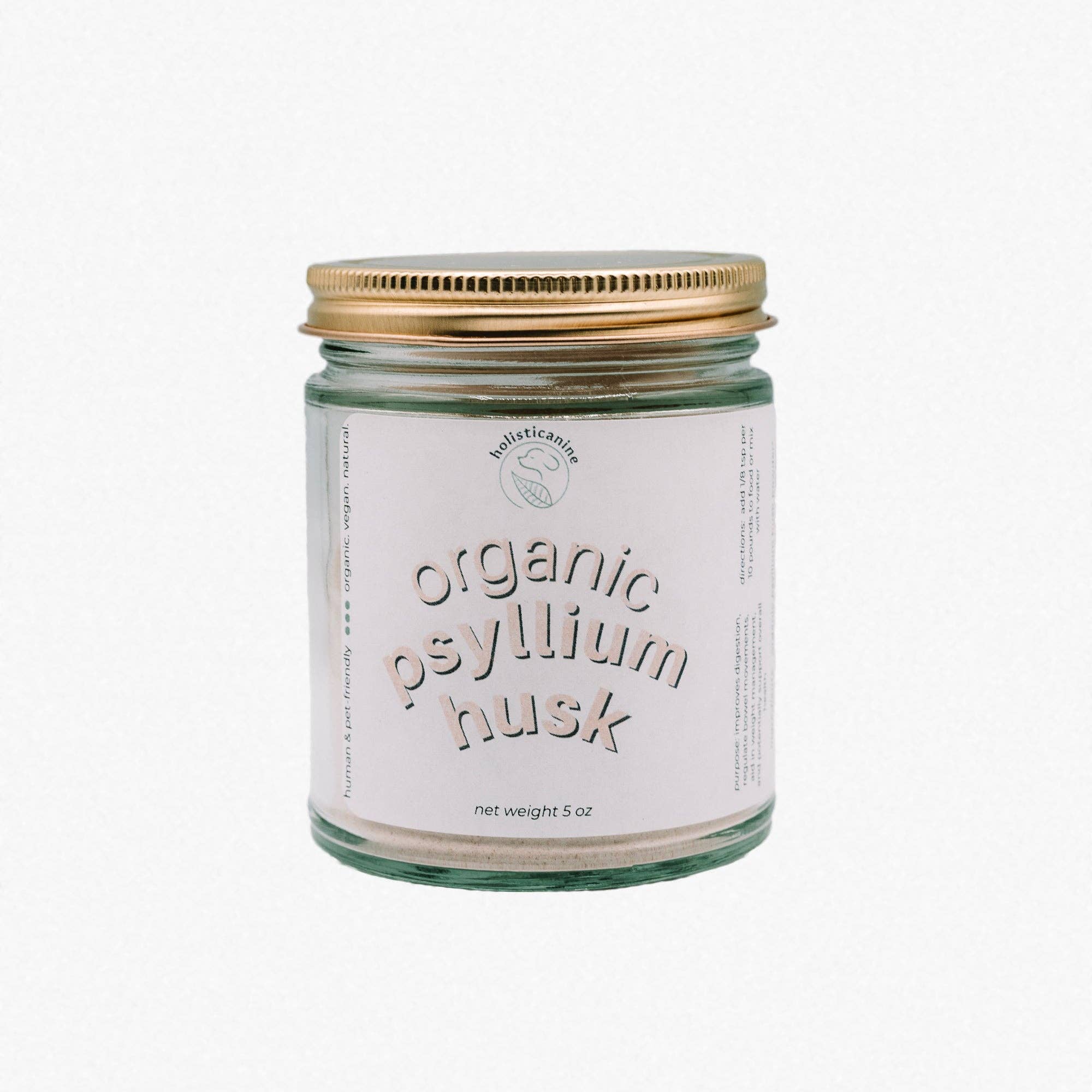 holisticanine - Wholesale Pet Supplement - Cat/Dog - Organic Psyllium Husk Supplement | Gastrointestinal Tract Health1