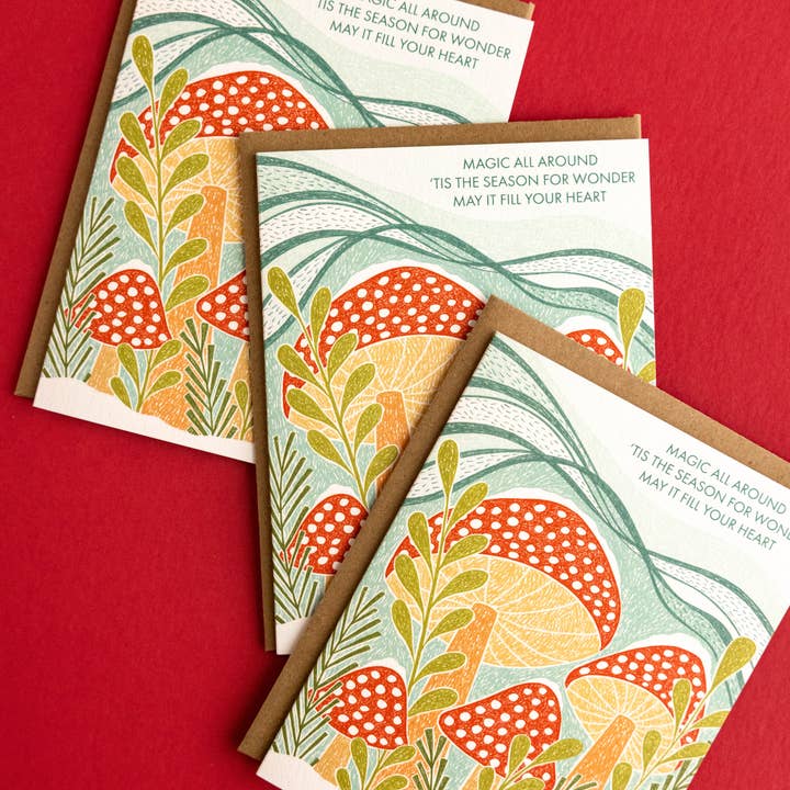 Quiet Lines Design - Wholesale Season's Greetings Card - Most Magical Time-Holiday Greeting Card2