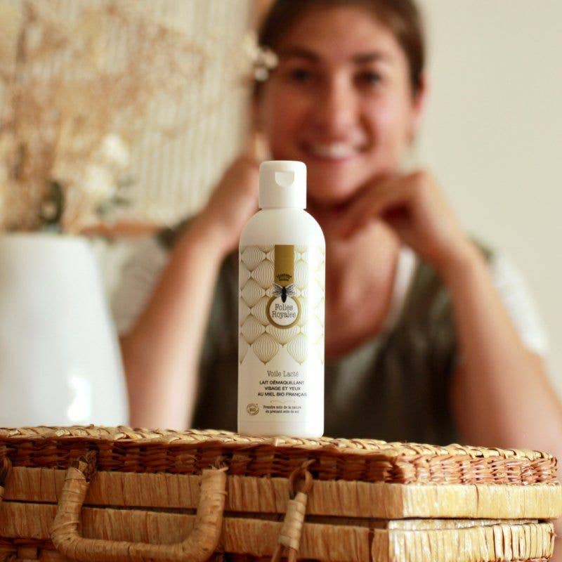 Folies Royales - Vente Démaquillants - Lait Démaquillant Voile Lacté