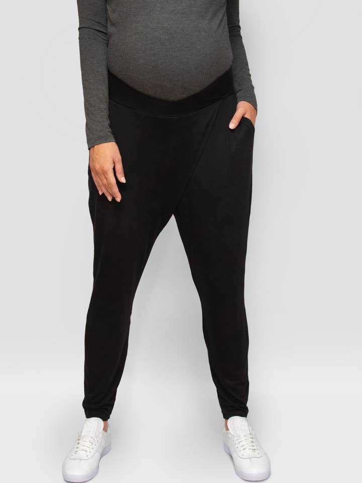 under-bump lounge pants - black for wholesale by úton