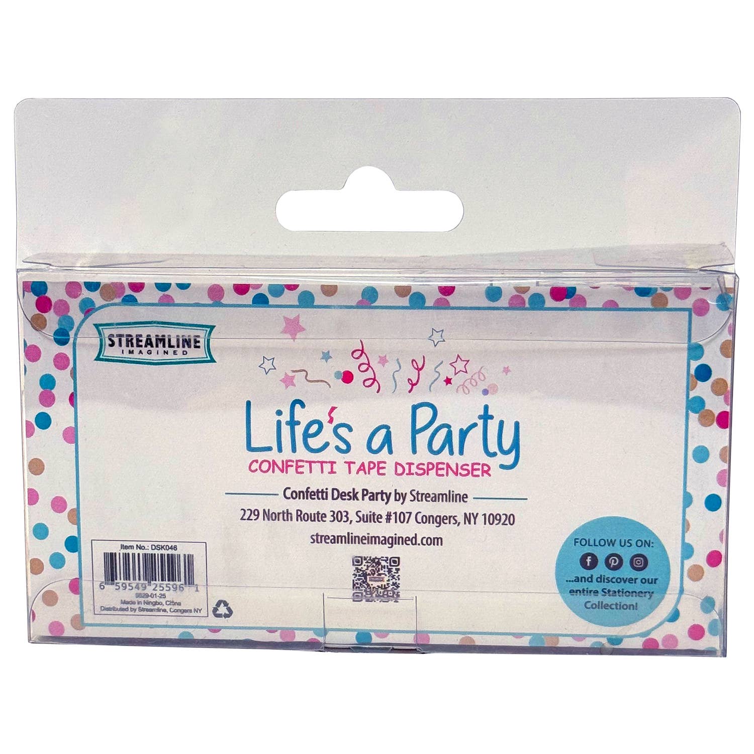 Streamline - Wholesale Tape Dispenser - Confetti Tape Dispenser3