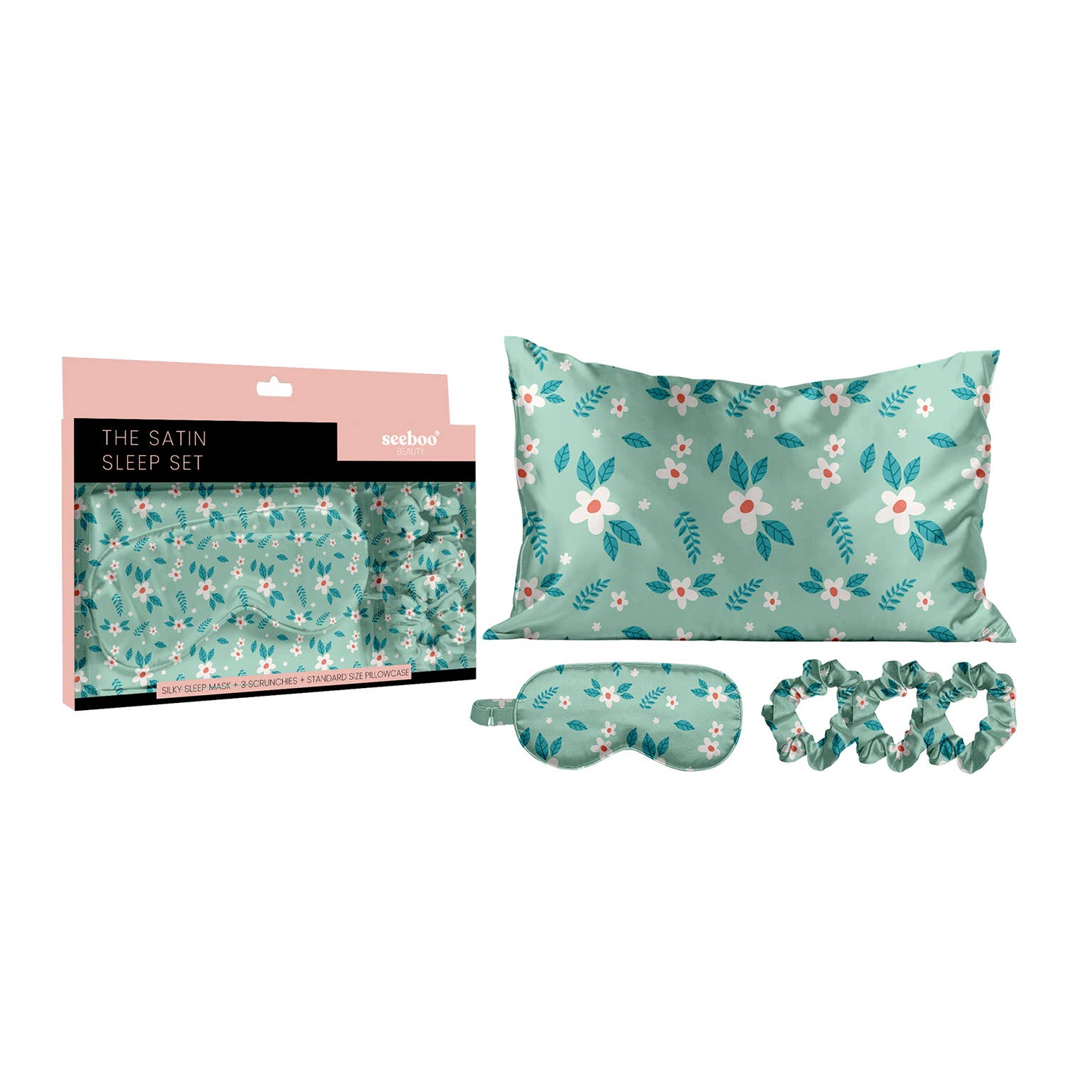 The American Gift Company (TAGCO) - Wholesale Bedding Pillowcase/Sham - THE SATIN SLEEP SET (5 PIECES)24