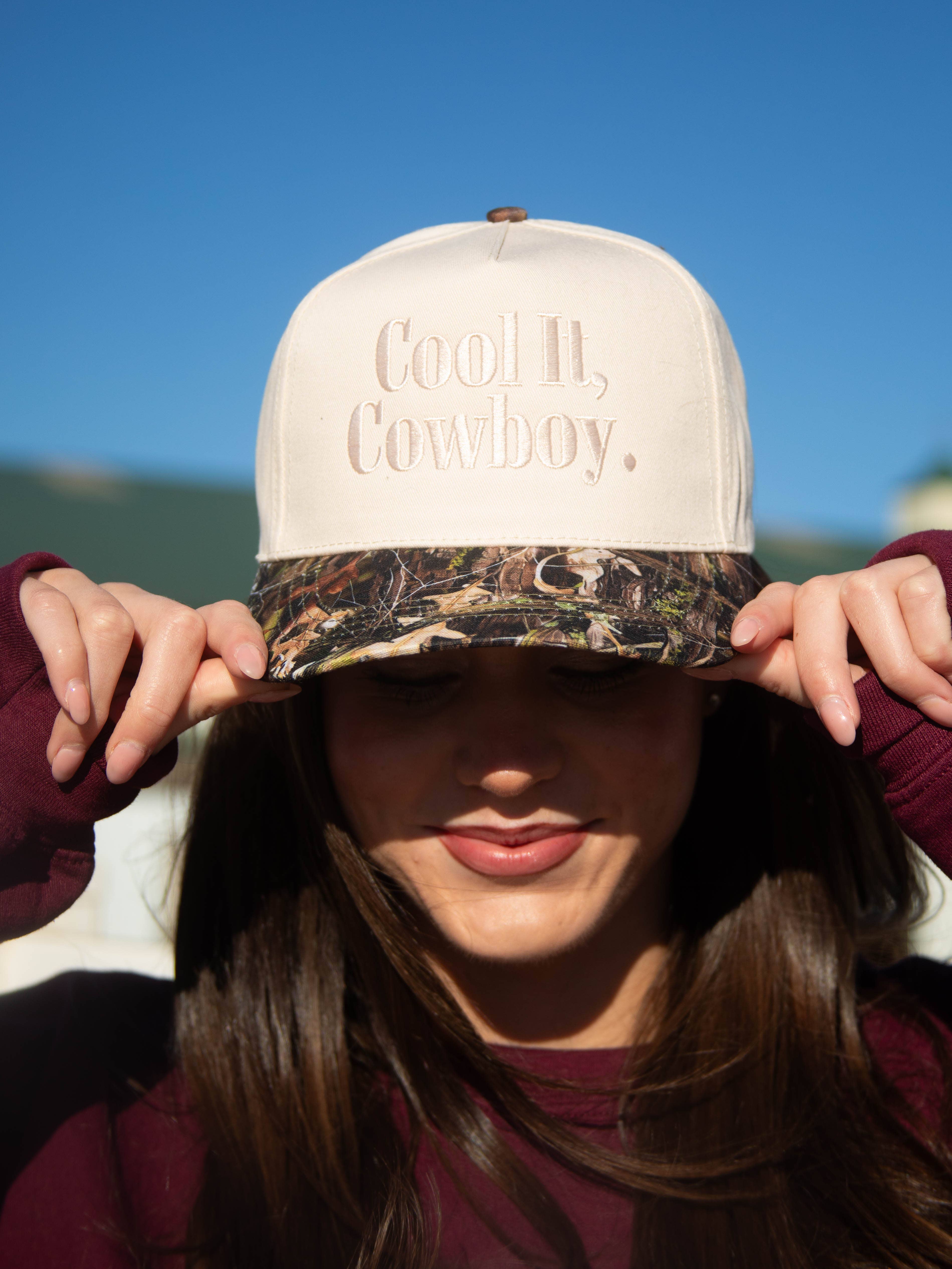 CHARLIE SOUTHERN – wholesale Truckerkeps – Dam – Cool It Cowboy camo truckerkeps1