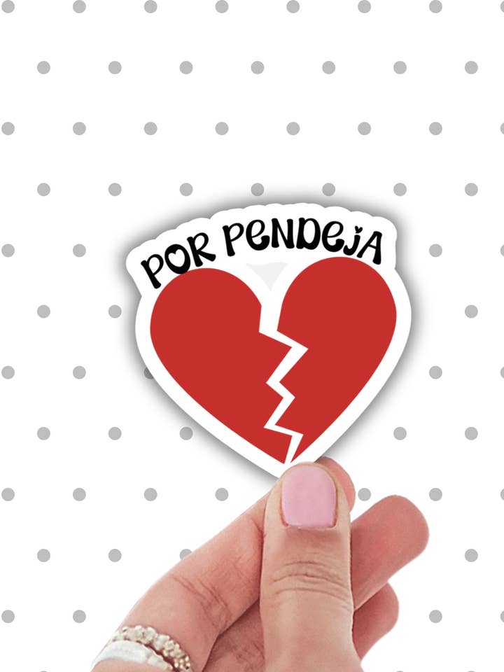 Funny latina sticker, valentines sticker, spanish decals for wholesale by Lalatina Shop