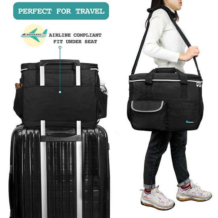 PetAmi - Wholesale Pet Carrier - Cat/Dog - Deluxe Pet Travel Set Organizer Tote Bag58