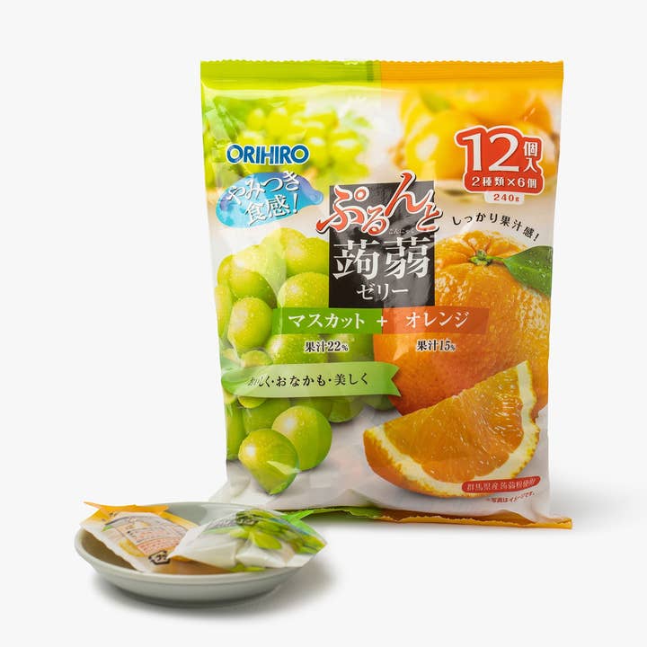 Gelatinas De Konjac Con Moscatel Y Naranja - 240G para venta al por mayor de Irasshai