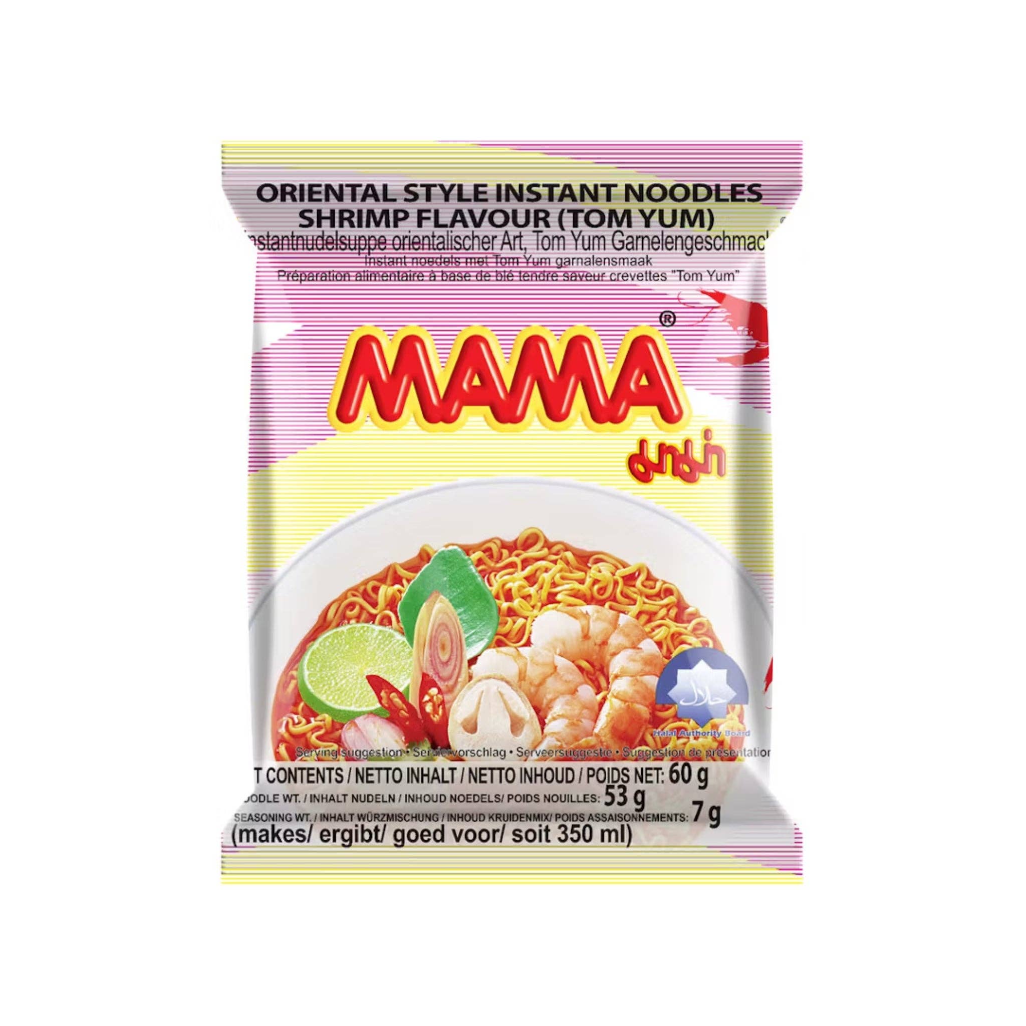 utoppa GmbH - Wholesale Ramen - Mama Instant Noodles Shrimp Tom Yum 60 g