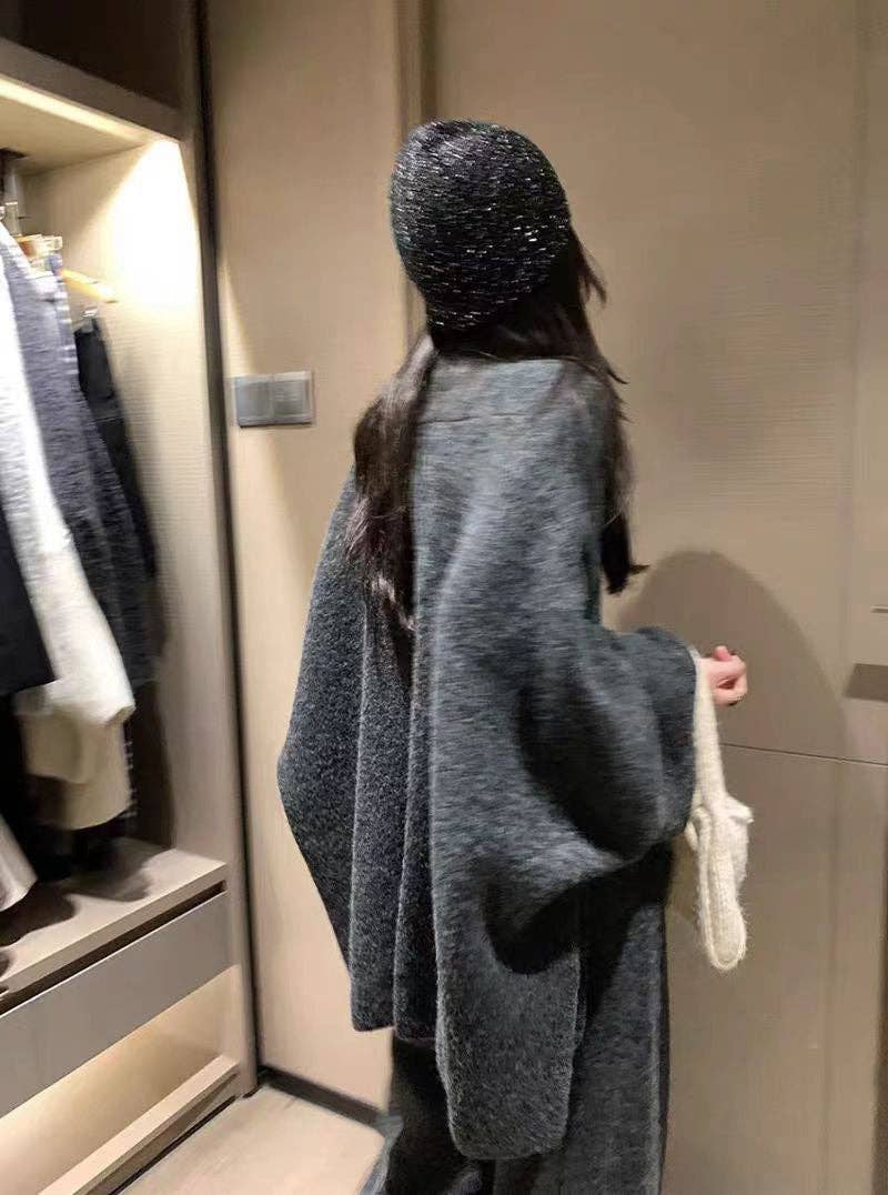 Marayn - Wholesale Lounge Set - Women's - 2025 Autumn Luxury Lounge Knit Set Chic Oversized Style12
