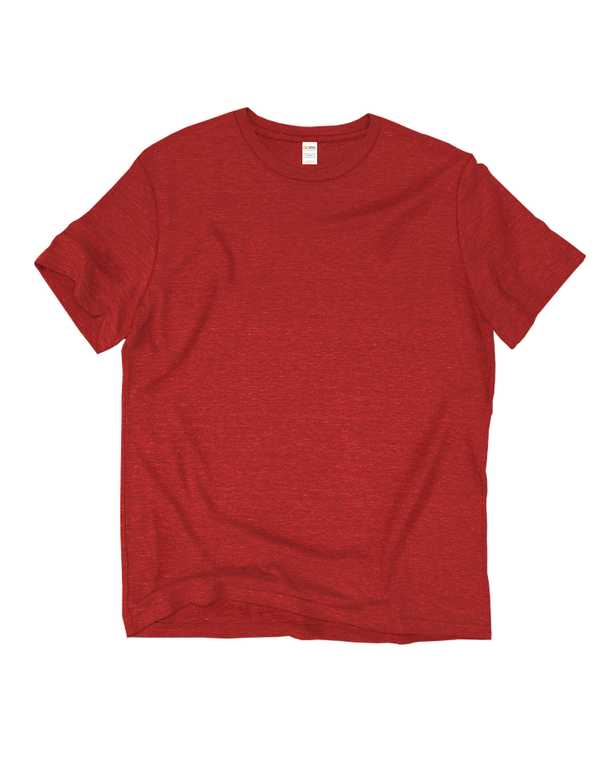 GOEX Apparel - Wholesale T-Shirt - Men's - Unisex Short Sleeve Triblend Tee4