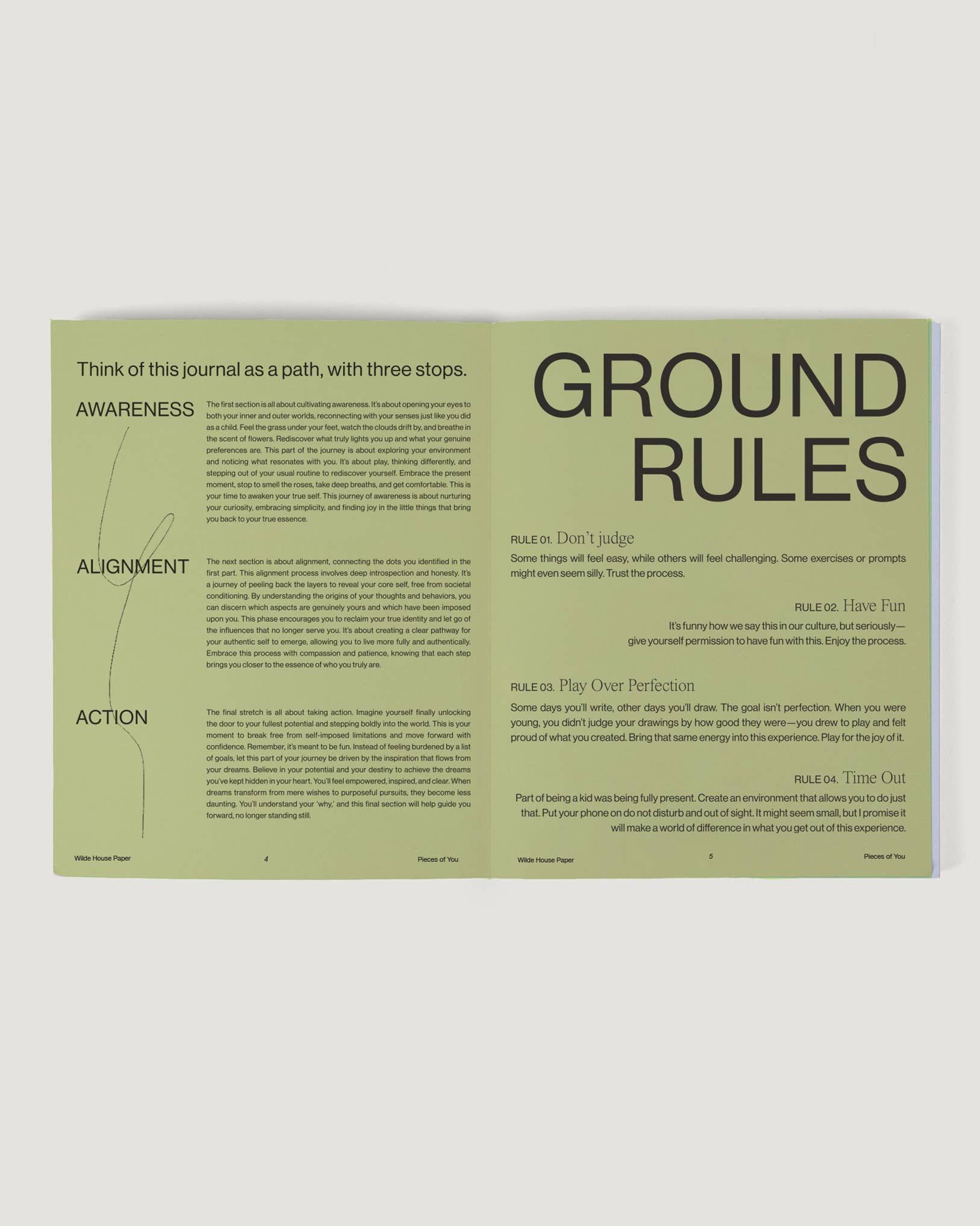 Wilde House Paper - Wholesale Journal/Diary - Pieces of You Journal4