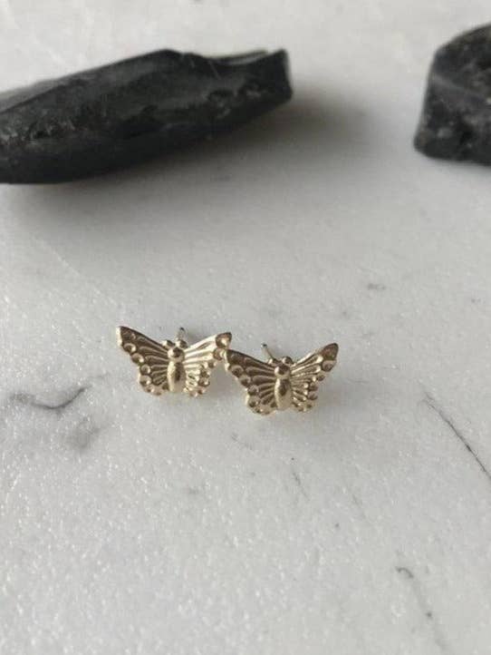 Flutterfly Studs for wholesale by 23North Jewelry