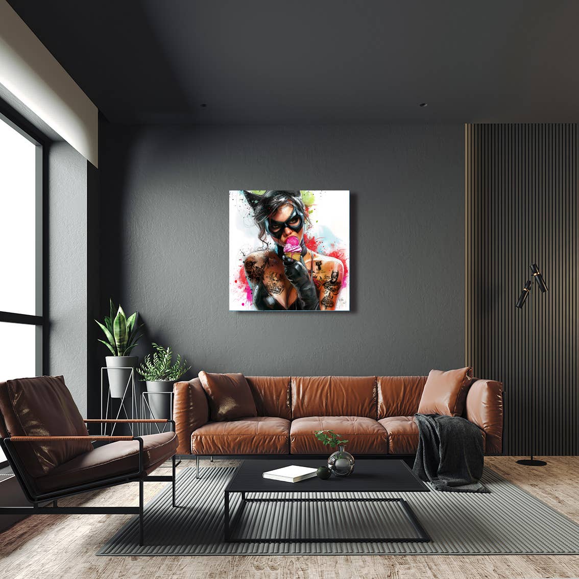 Murciano Art Gallery - Wholesale Canvas Art - Glace Chat1