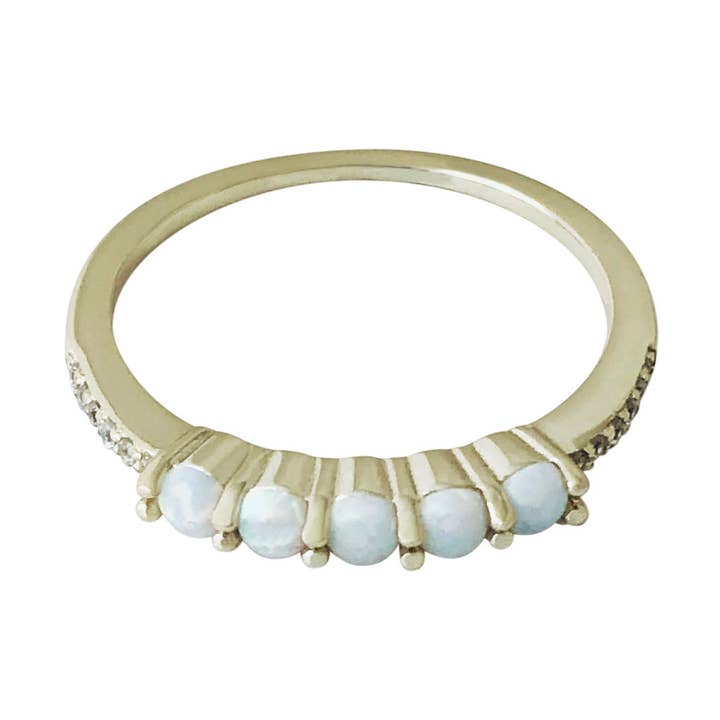 Multi Opal Cz RN20100 for wholesale by Modern Opus