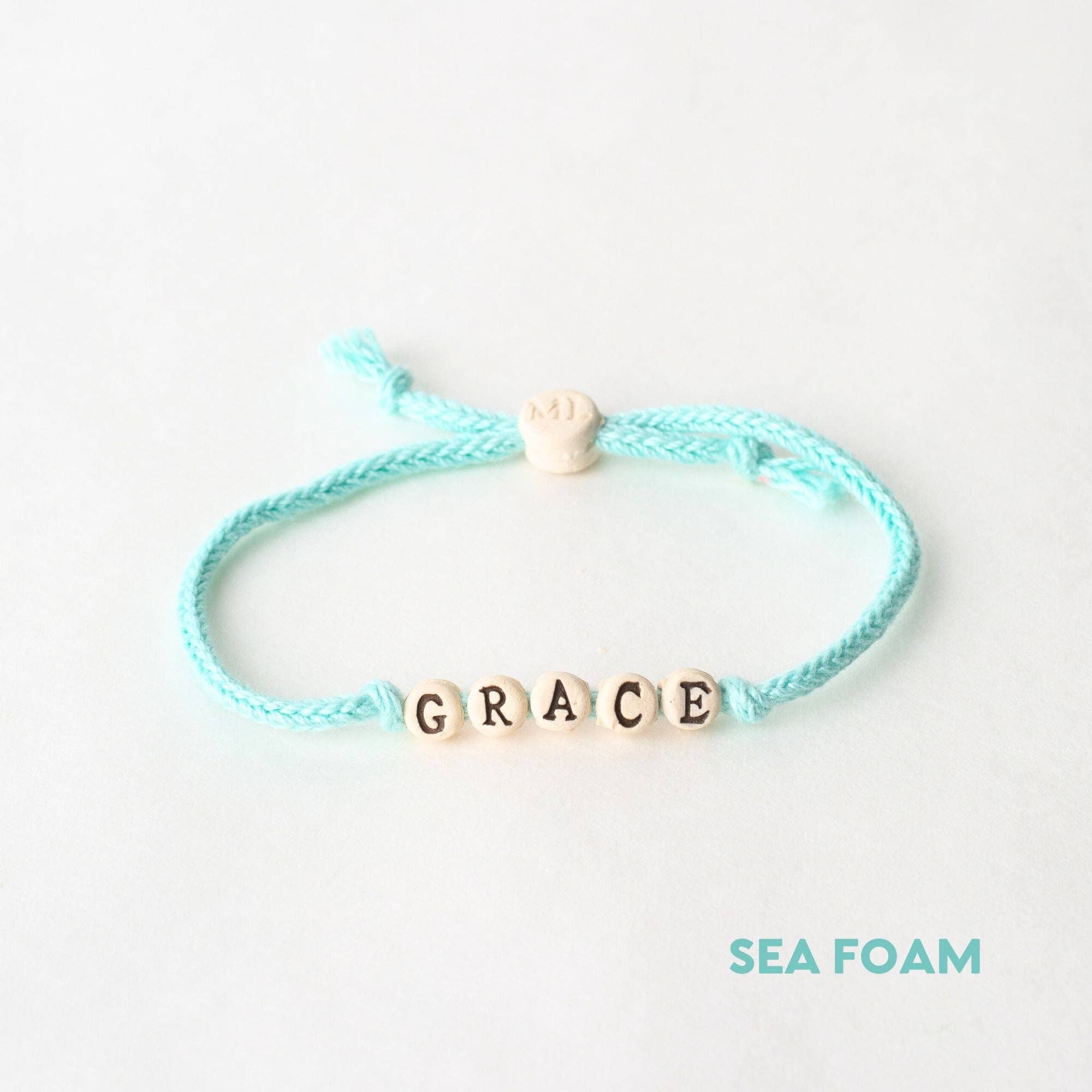 MudLOVE – wholesale Vävt/flätat armband – GRACE - Vänskapsarmband på handvävd bomullssnodd7