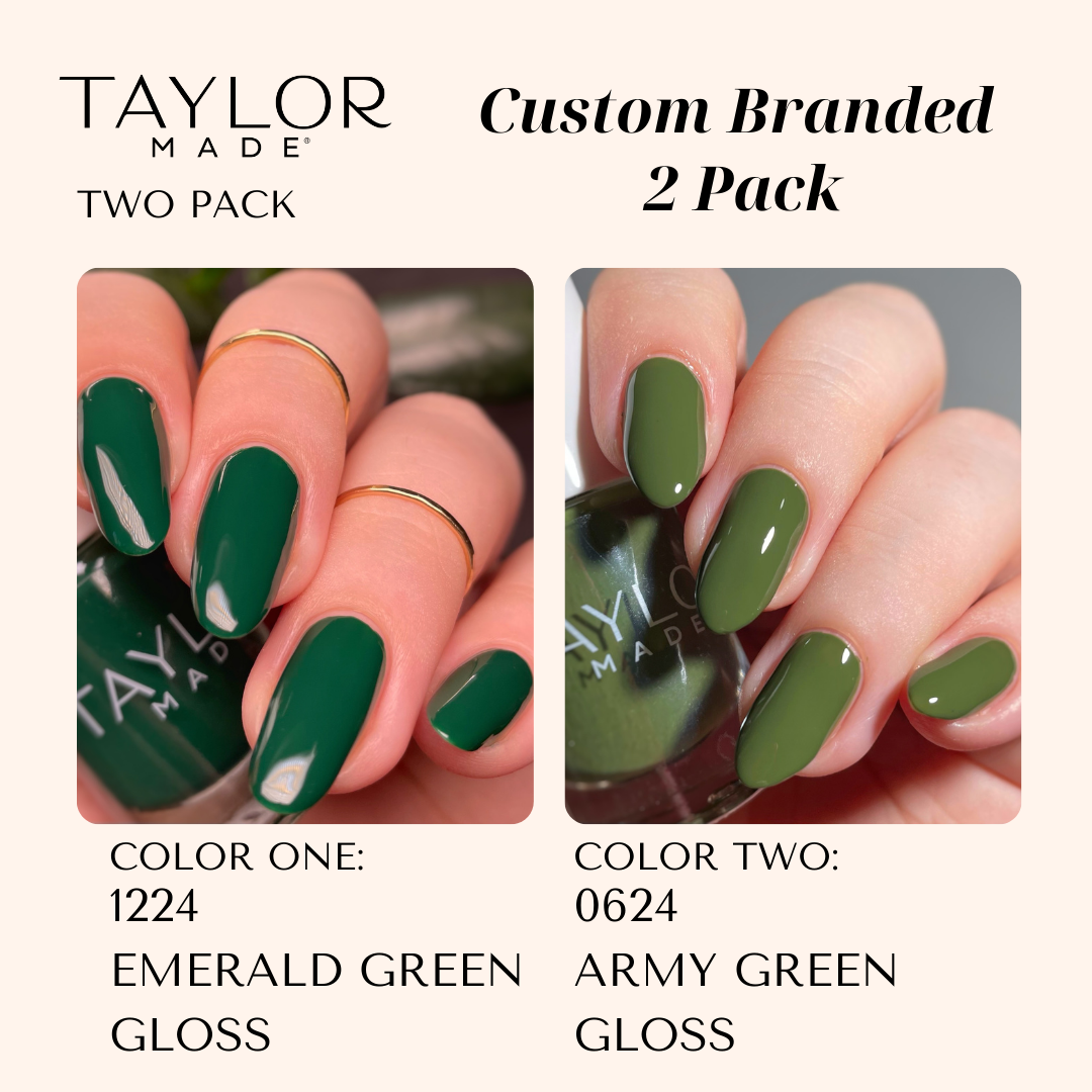 Taylor Made Polish – wholesale Nail polish – Custom Nail Polish: 2 Pack Long-wearing + Vegan + Non-toxic163