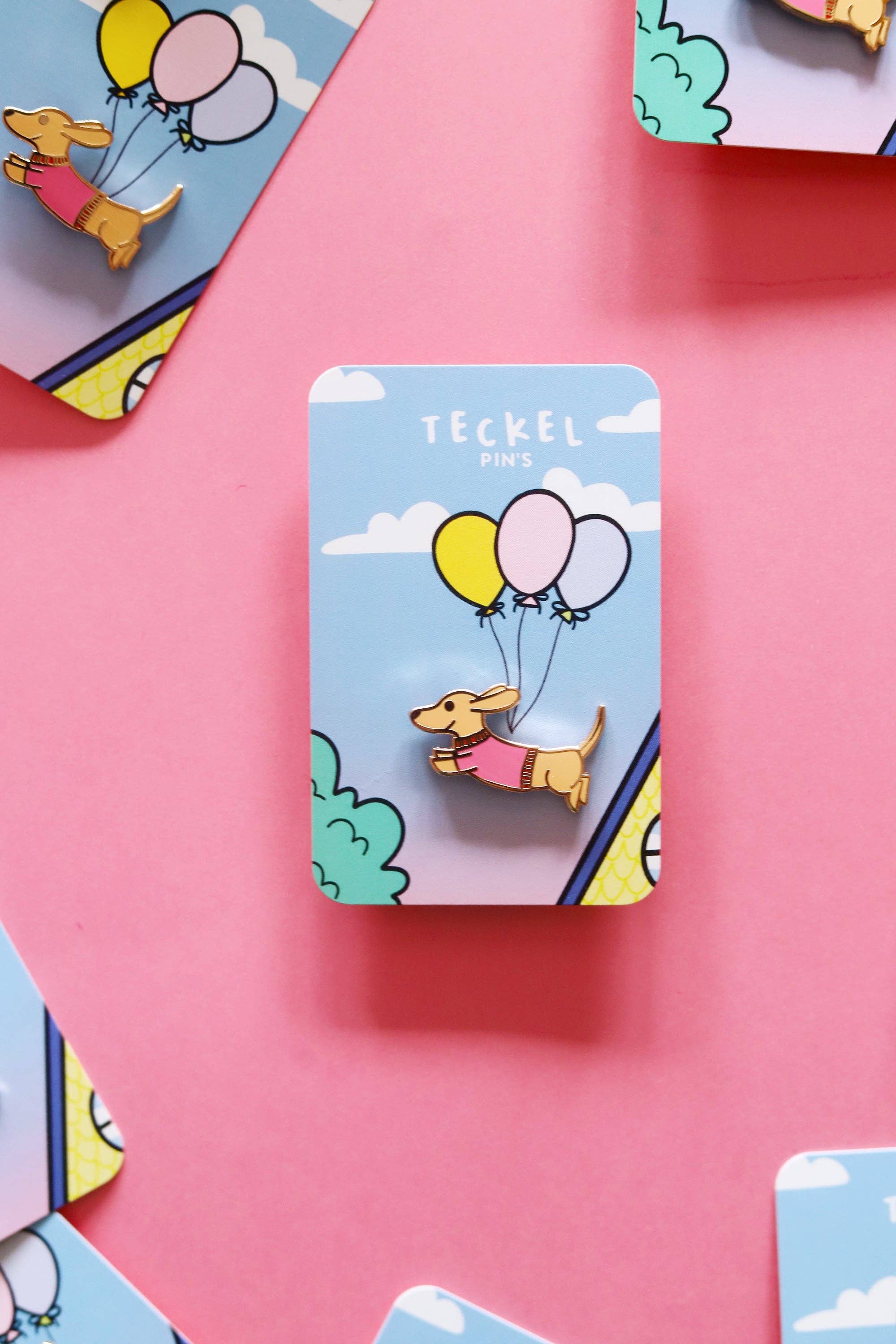 Poulette Magique - Wholesale Lapel Pin/Button - Maternity - Dachshund Pin1