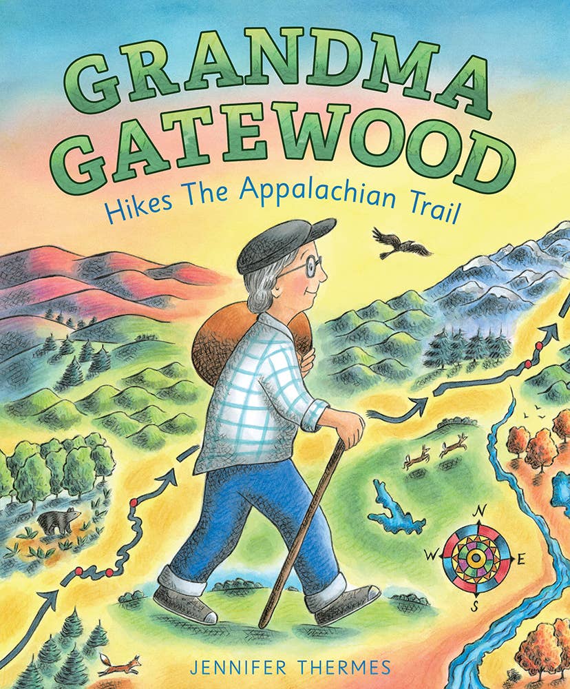 Abrams - Wholesale Preschool Book (3-5) - Grandma Gatewood Hikes the Appalachian Trail: A Picture0