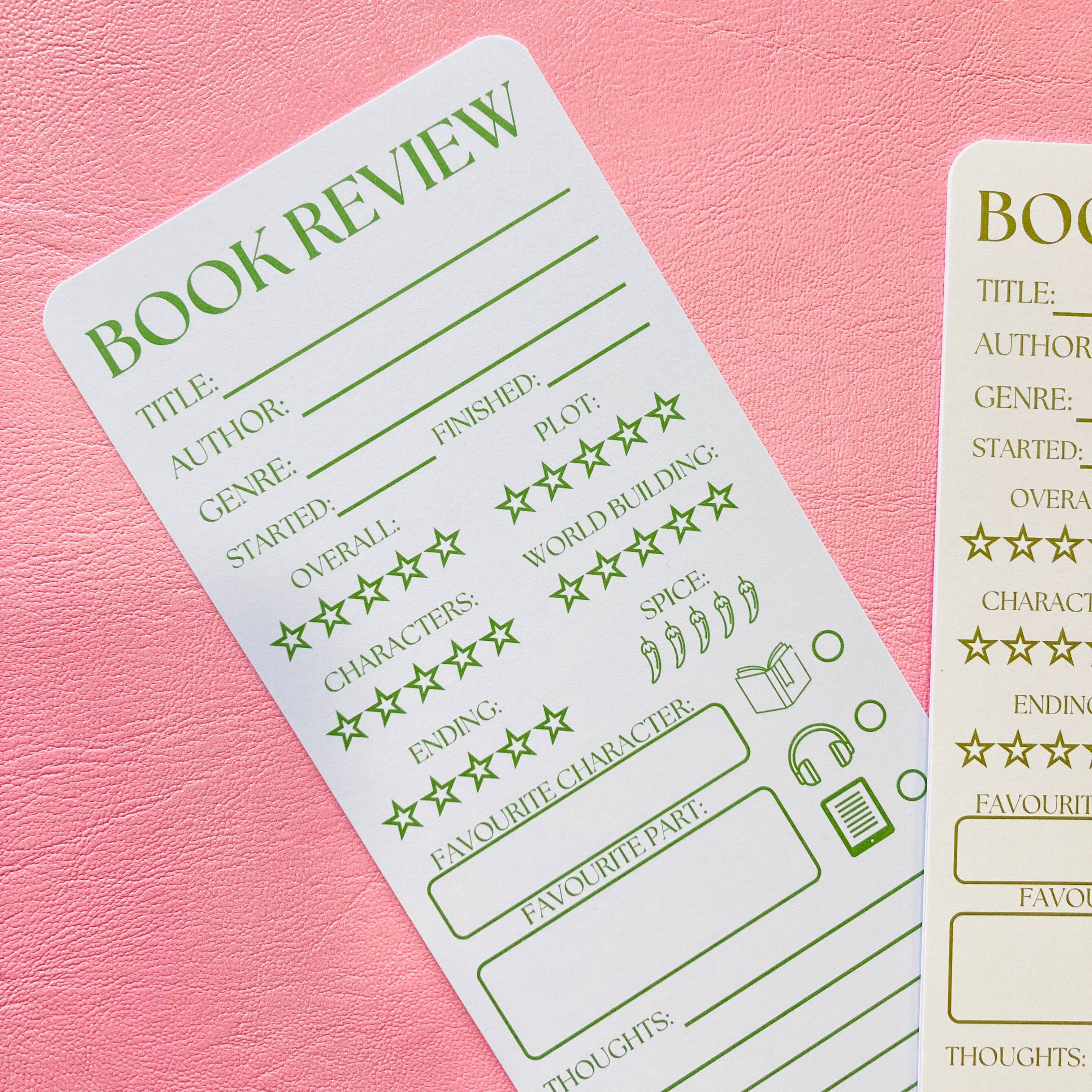 Chapter & Ink – wholesale Bookmark – Book Review Bookmark3