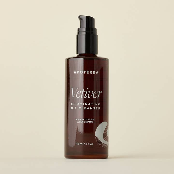 Huile Nettoyante Éclaircissante au Vétiver pour la vente par Apoterra