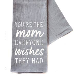 Funny Kitchen Tea Towels Mom, I'm Sorry for All the Dumb Stuff I Did as a  Kid Humorous Flour Sack Dish Towel-cloth and Mother's Day Gift 