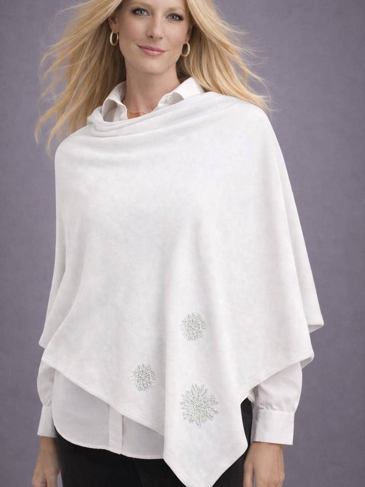 The Seville Poncho for wholesale by J'envie