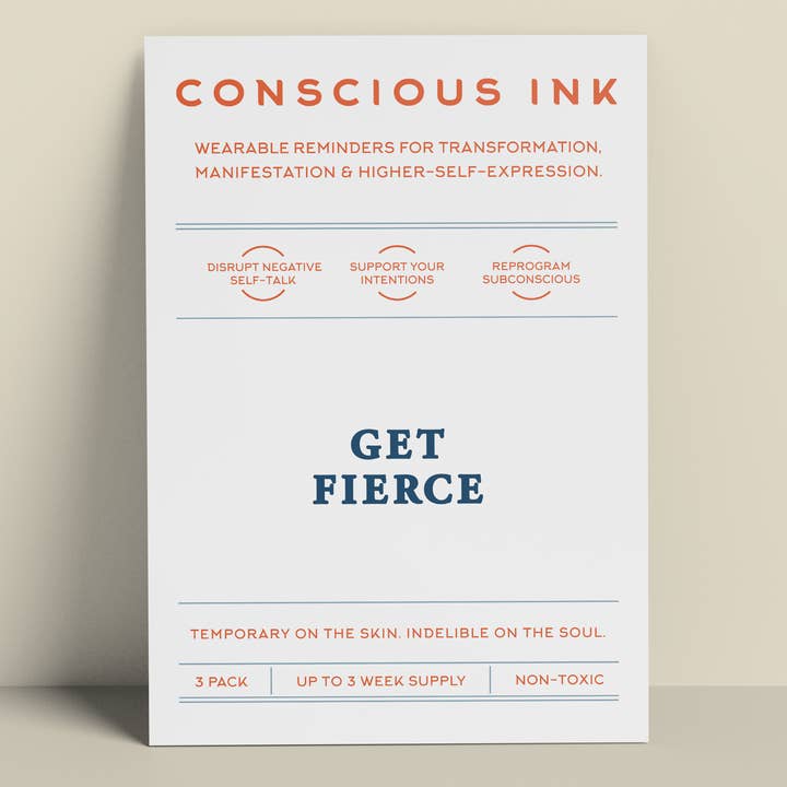 Koop een Fierce Manifestatie voor wholesale door Conscious Ink