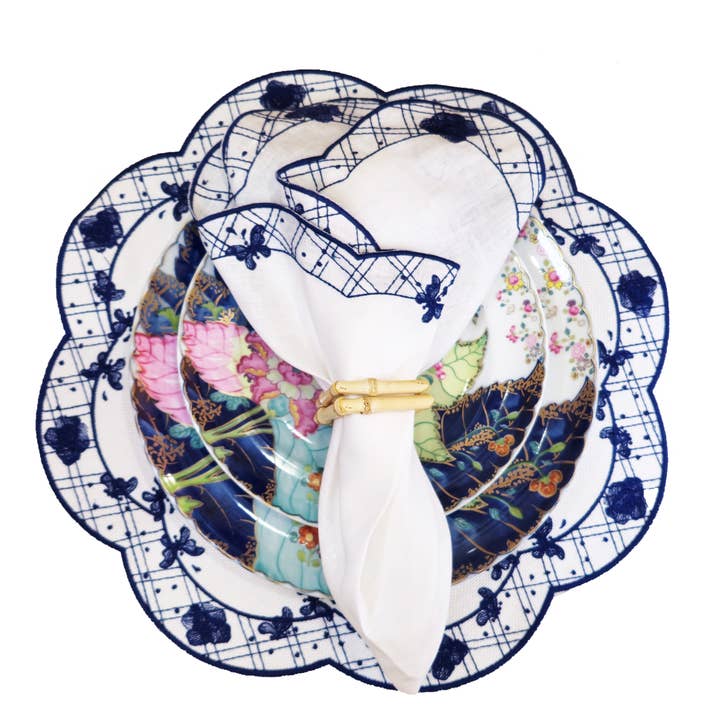 Iza Silva -Luxury Tableware - Wholesale Dinner & Cloth Napkin - The Original -Florentine Collection -Napkins -Various Colors19