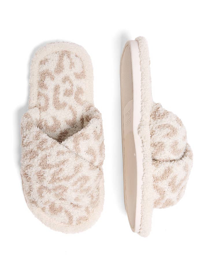 Hana - Wholesale Slippers - Women's - Leopard criss-cross slippers6