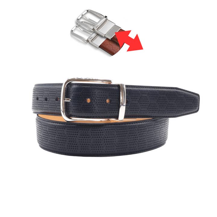 Ceinture HEXAGON — BLEU MARINE pour la vente par MAGIKFLEX