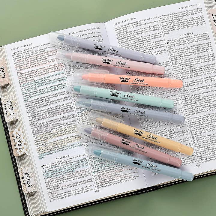 Mr. Pen - Wholesale Highlighter - Mr. Pen Gel Highlighter, 4 Pack