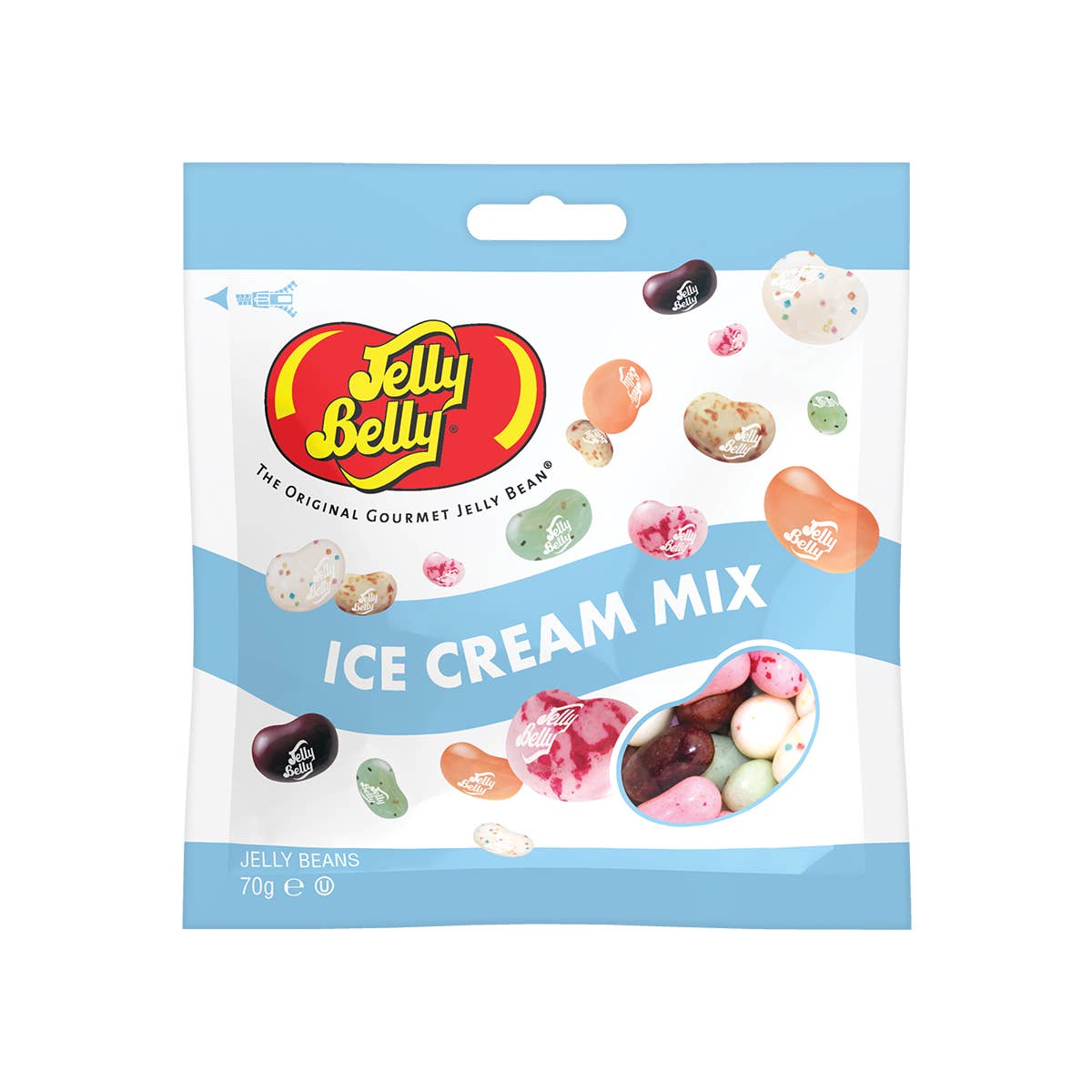 The Original Candy Company – wholesale Gummy – Jelly Belly Ice Cream Mix Bag 70g (42379)