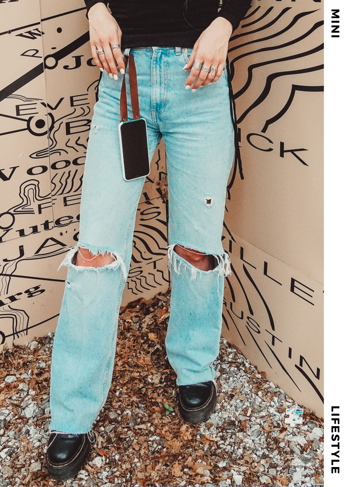 Clutch Creations - Wholesale Phonecase Strap - Brown Leather Detachable Mini Phone Strap1