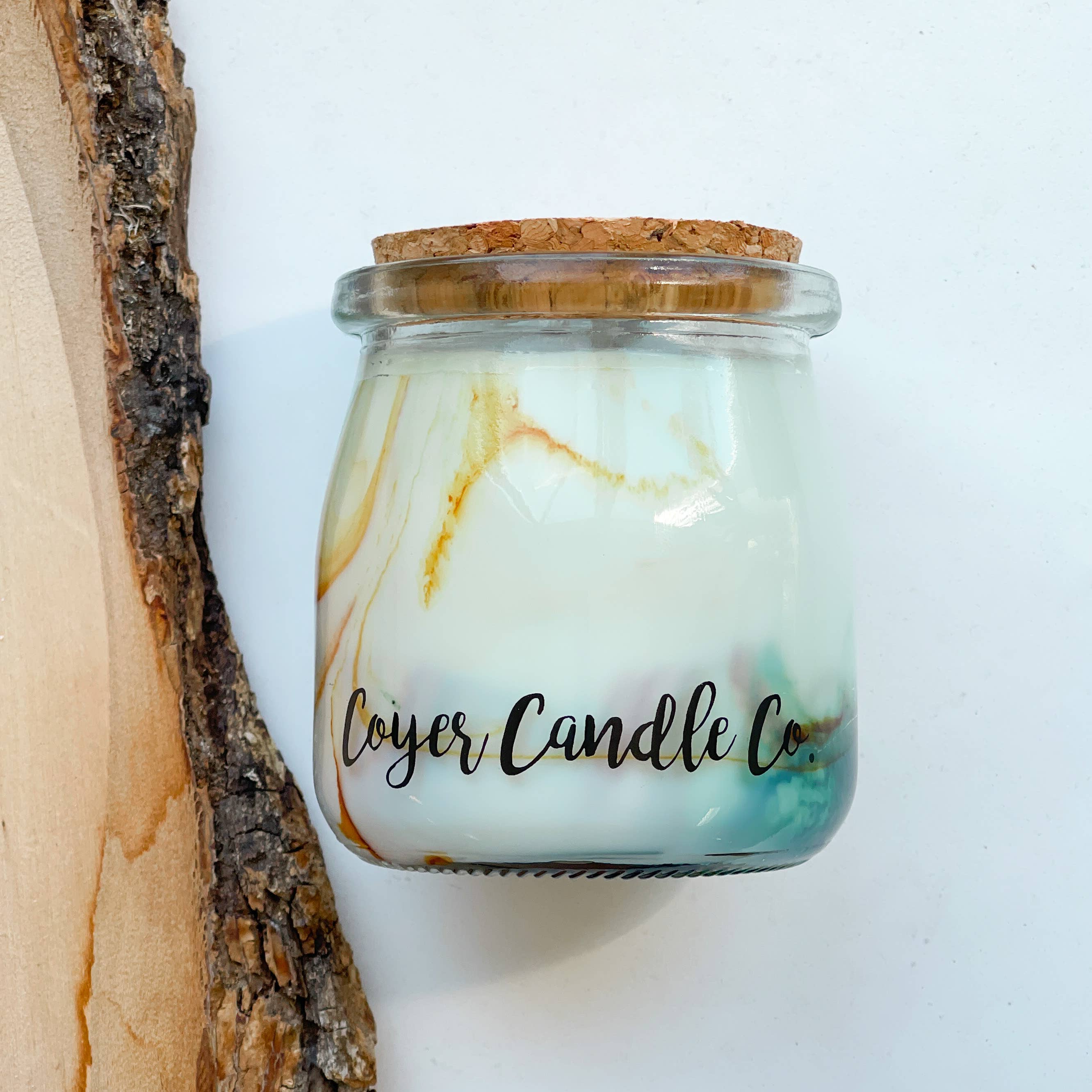 Coyer Candle Co. - Vente Bougie en bocal - Pots à bougies de 5 oz - Bergamote et estragon