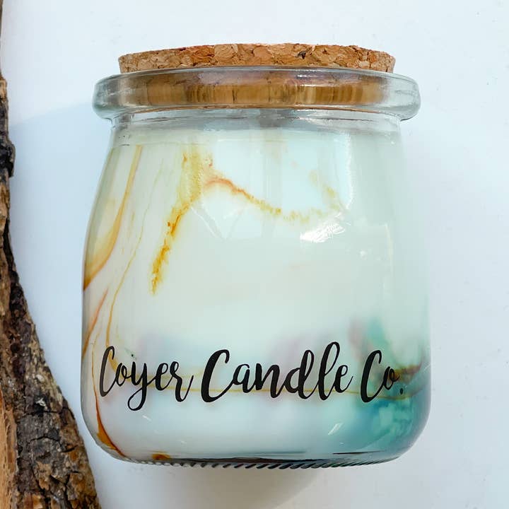 Coyer Candle Co. - Vente Bougie en bocal - Pots à bougies de 5 oz - Bergamote et estragon0