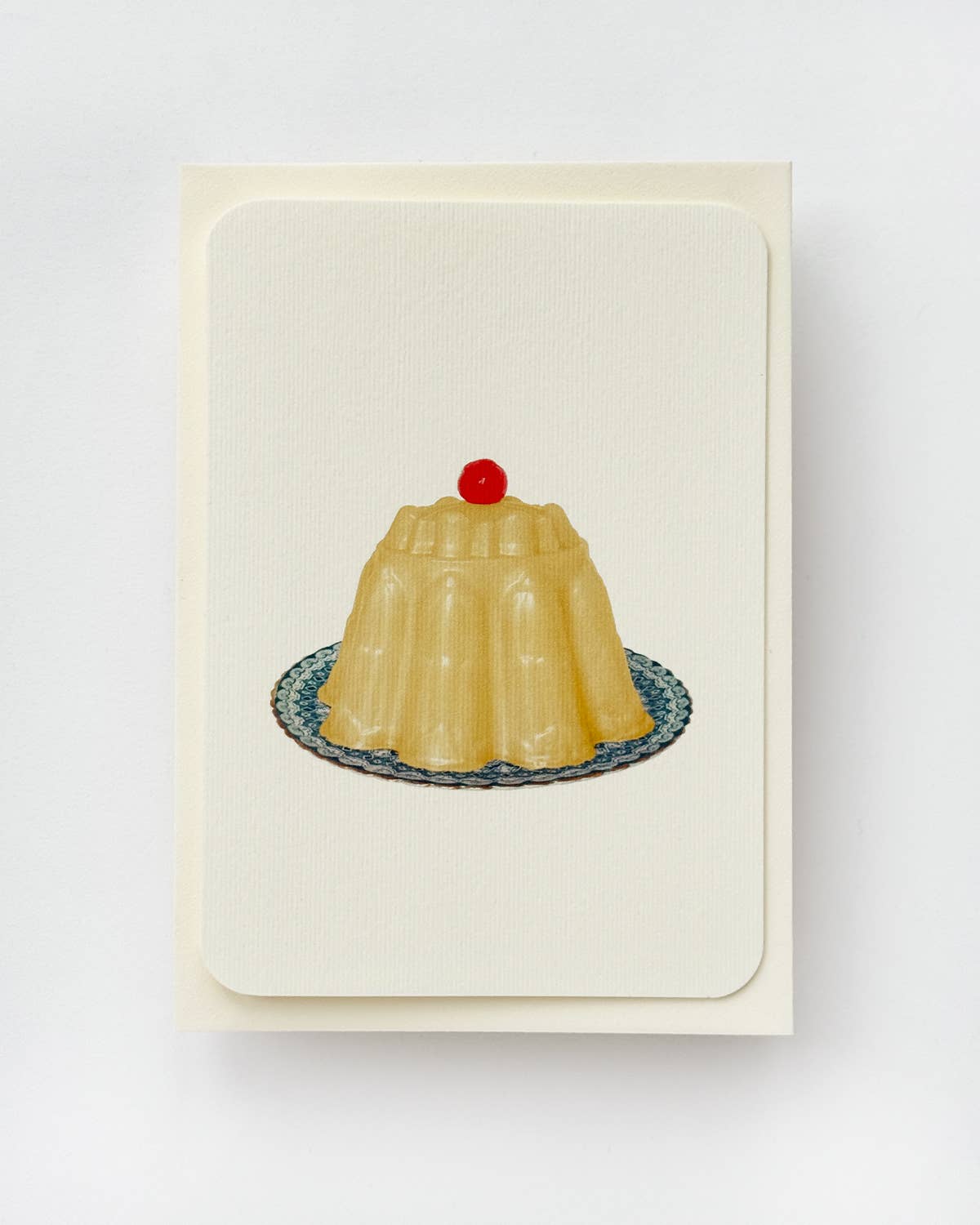 Canonbury Press – wholesale Birthday card – Custard Cream Blancmange Greeting Card | Birthday Card1