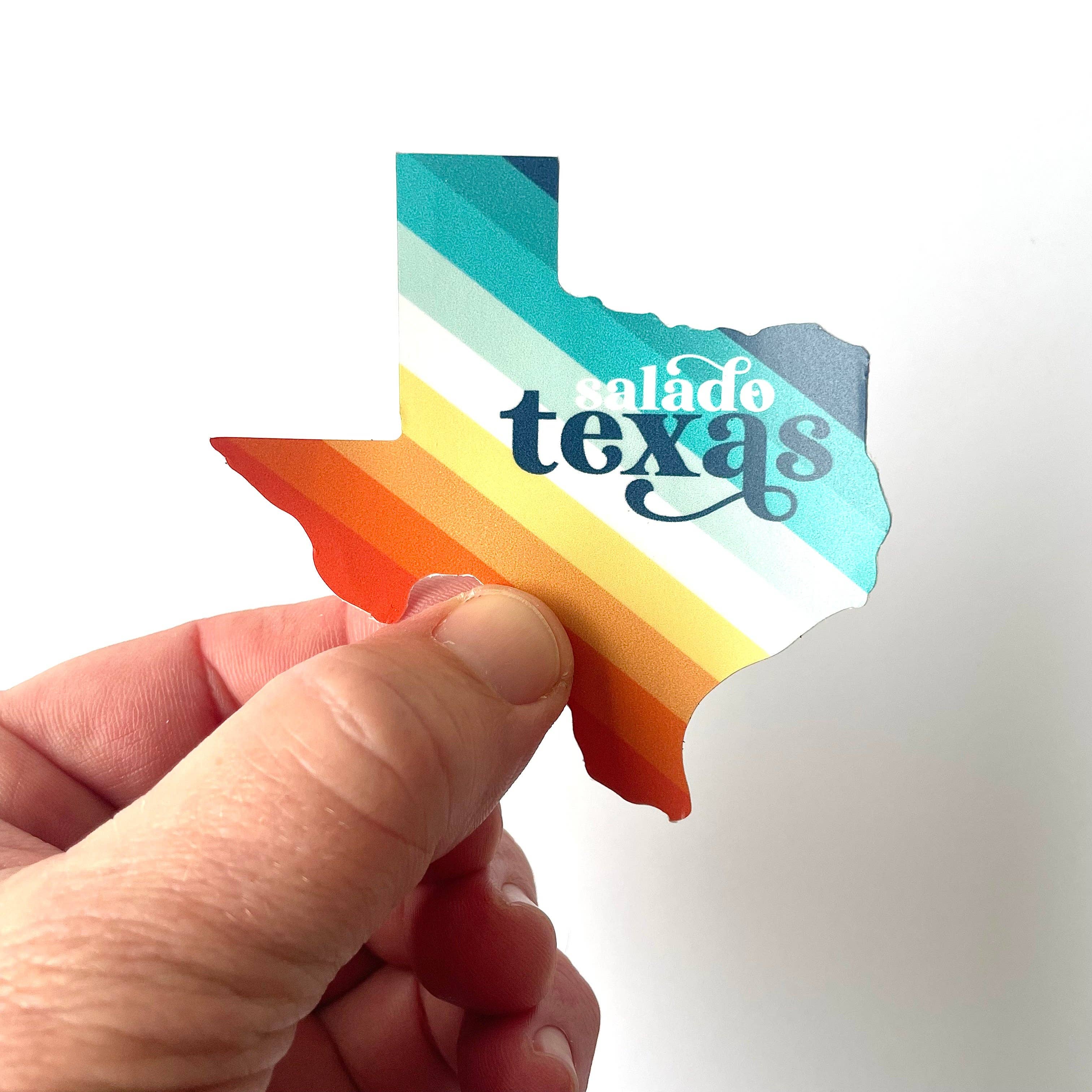 Hemlock & Heather - Wholesale Sticker - Custom Retro Texas Sticker4