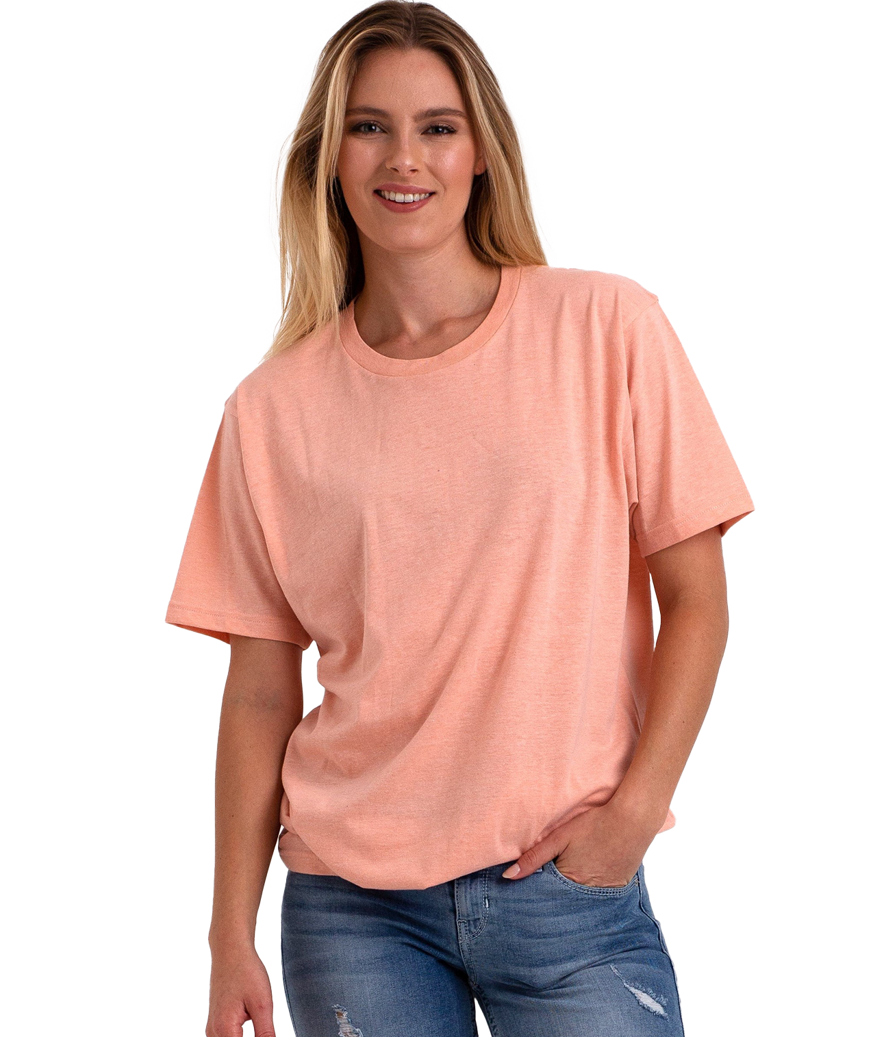 U.S. Apparel - Wholesale T-Shirt - Women's - Unisex Fit Tubular Crew Neck Tee47