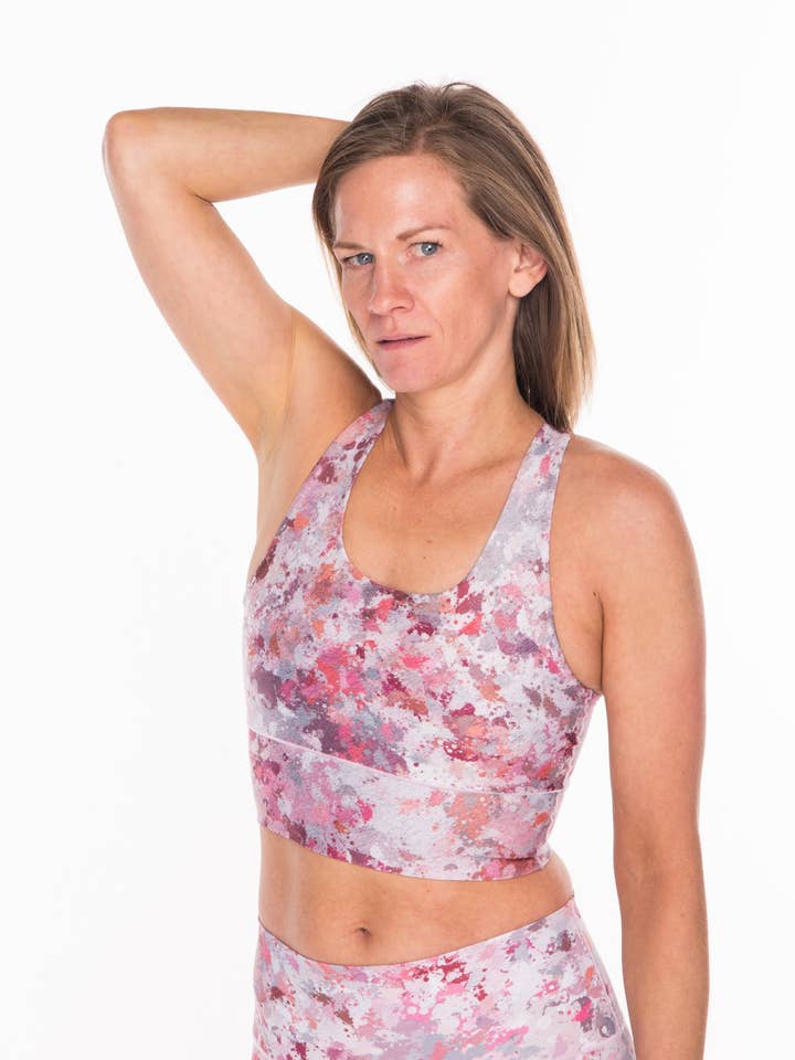 Bliss Longline Sports Bra *FINAL SALE* for wholesale by Colorado Threads