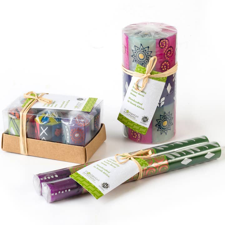 Thumbprint Artifacts - Wholesale Tapered Candle/Candlestick - Sari Candles - NEW!!7