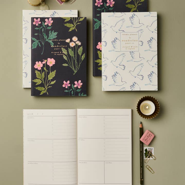 Wanderlust Paper Co - Wholesale Planner - Doves Weekly Planner 1