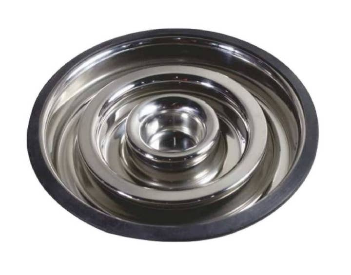 Pet Palette Distribution - Wholesale Pet Bowl - Cat/Dog - ThoozyPet Stainless Spiral Slow Feed2