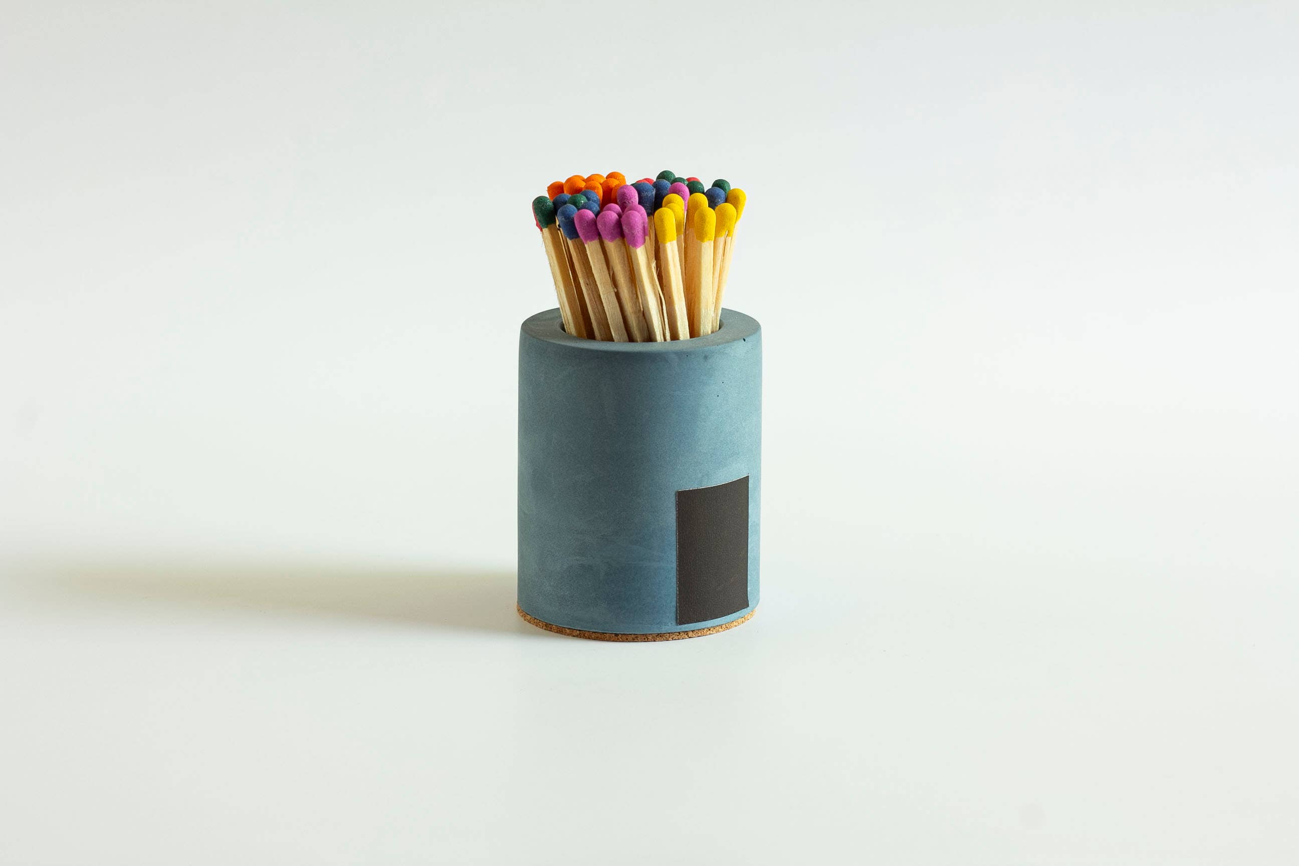 Tenn Prairie – wholesale Match holder – Cylinder Match Holder – Concrete Design with 3-Inch Safety Matches27